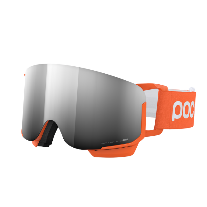 Brille POC POCito Nexal Fluorescent Orange/Partly Sunny Silver - 2025/26