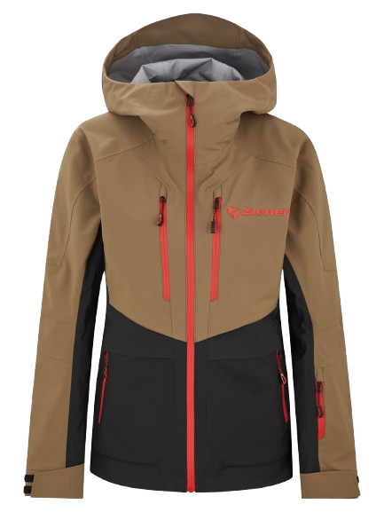 Jacke Ziener Trivor Lady Padded Walnut Red - 2025/26