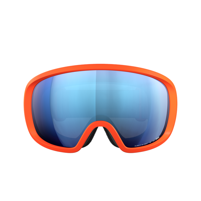 Ski goggles POC Fovea Zink Orange/Partly Sunny Blue - 2024/25