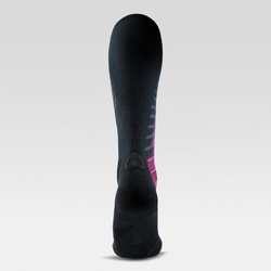 Skisocken UYN Women Ski One Biotech Black/Purple - 2025/26
