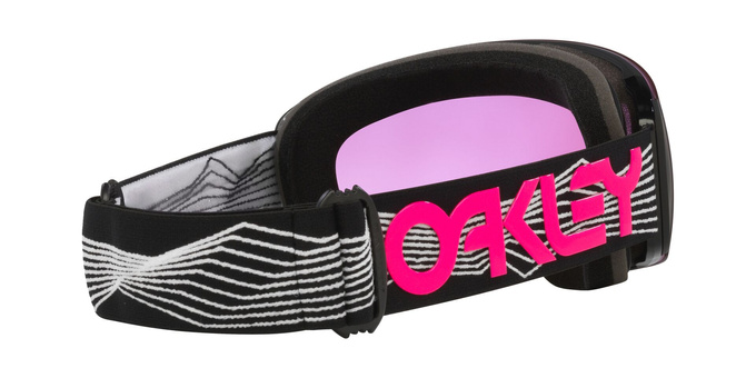 Goggles Oakley Flight Deck M Black Wired/Prizm Snow Iced Iridium - 2025/26