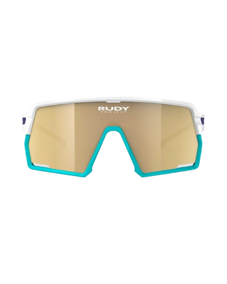 Sunglasses Rudy Project KELION Bahrain Victorius White Gloss/Multilaser Gold