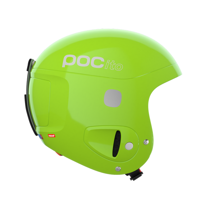 Helm POC Pocito Skull Fluorescent Yellow/Green - 2025/26