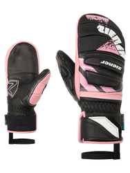 Handschuhe Ziener Lopaki-z As® Pr Mitten Glove Junior Unisex Black Pink Vanilla - 2025/26