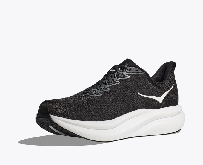 Men shoes Hoka Mach 6 Black/White