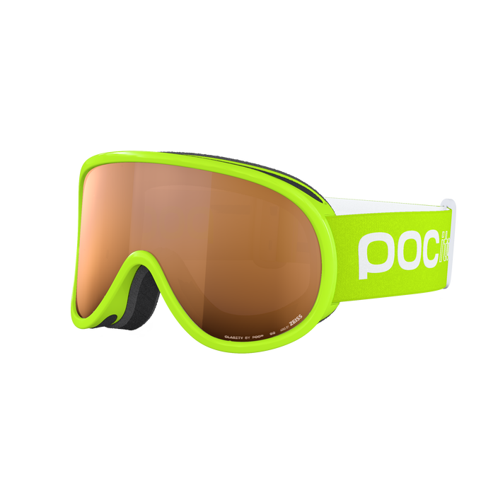 Brille POC Pocito Retina Fluorescent Yellow/Green/Partly Sunny Light Orange - 2025/26