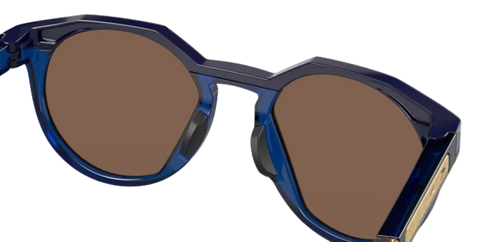Sonnenbrille OAKLEY HSTN Prizm 24K Polarized Lenses/Navy & Trans Blue Frame