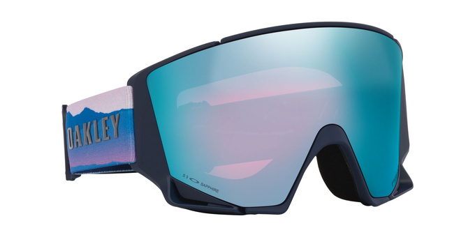 Goggles Oakley Flow Scape M Mikaela Shiffrin Signature/Prizm Snow Sapphire Iridium + Additional lens Prizm Snow Iced Iridium - 2025/26