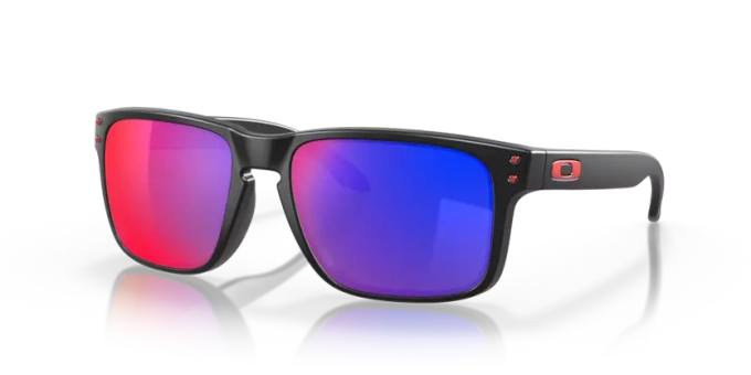 Sunglasses Oakley Holbrook Matte Black/Positive Red Iridium - 2023