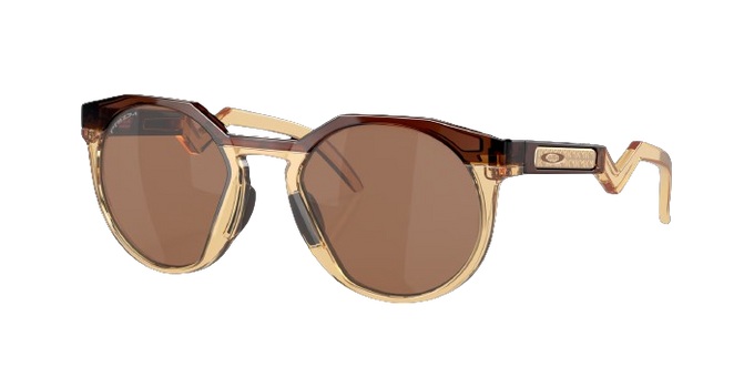 Sonnenbrille OAKLEY HSTN Kylian Mbappé Signature Series Prizm Tungsten Lenses / Dark Amber & Light Curry Frame