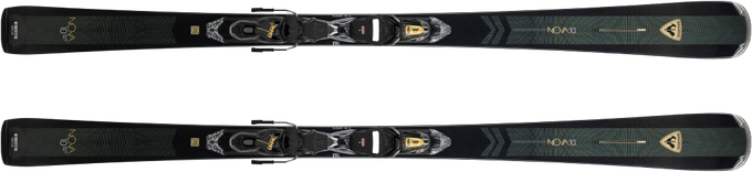 Ski Rossignol Nova 10 Xpress + Xpress W 11 GW B83 Black Gold - 2025/26