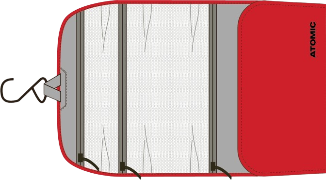 Atomic Travel Wash Bag Red – 2025/26