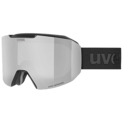 Brille Uvex Evidnt ATTRACT V Black Matt/Mirror Silver + spare lens - 2025/26