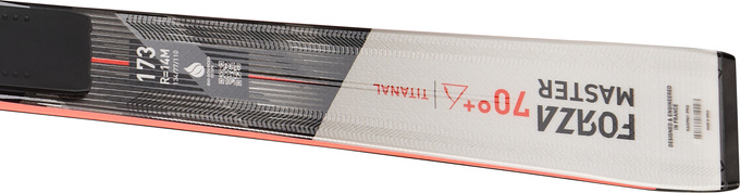 Skis Rossignol Forza 70' TI+ Master R22 + Spx 14 Rockerace GW Red Metal - 2025/26