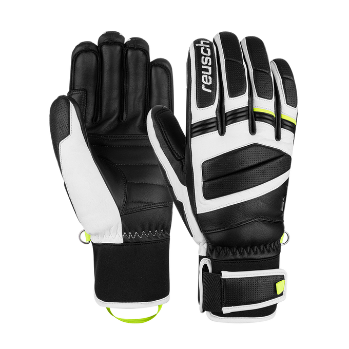 Gloves Reusch Master Pro Black/White/Safety Yellow - 2025/26