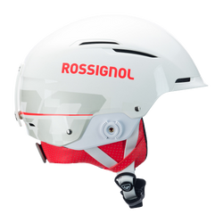 Helmet Rossignol Hero Slalom Impacts White + Chinguard - 2025/26