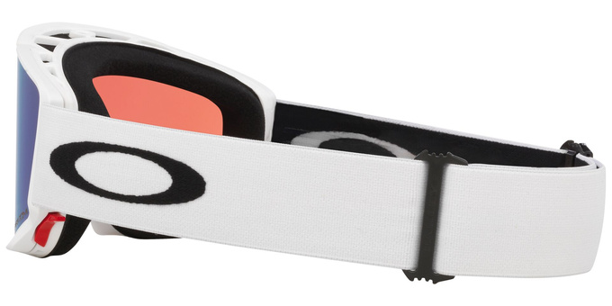 Brille Oakley Flow Scape L Matte White/Prizm Snow Sapphire Iridium + Additional lens Prizm Snow Iced Iridium - 2025/26