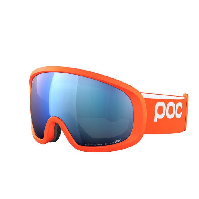 Skibrille POC Fovea Mid Zink Orange/Partly Sunny Blue - 2025/26