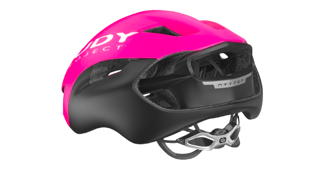Bike Helmet Rudy Project NYTRON Pink Fluo/Black Matte - 2025