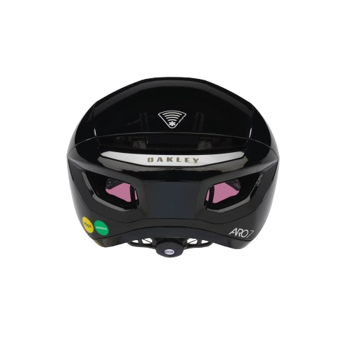 Fahrradhelm Oakley ARO7 Road Black Gloss Ice/Prizm Road