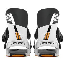 Snowboardbindungen Union Atlas White/Orange 2025/26