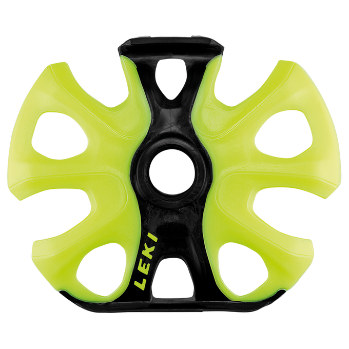 LEKI Big Mountain Binding Basket Black/Neon