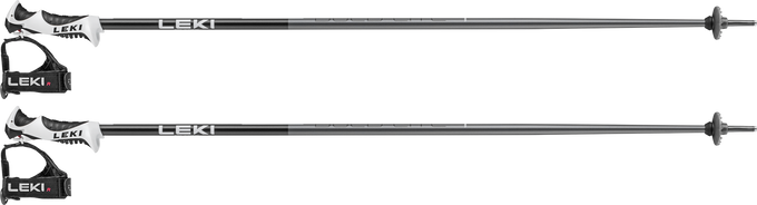 Skistöcke LEKI Bold Lite S Junior Dark Anthracite/Black/White - 2025/26