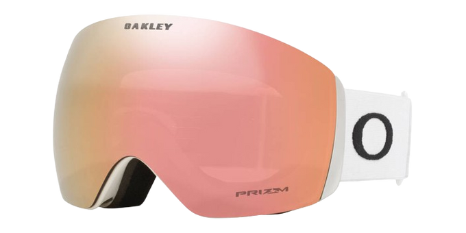 Brille Oakley Flight Deck L Matte White/Prizm Rose Gold - 2025/26