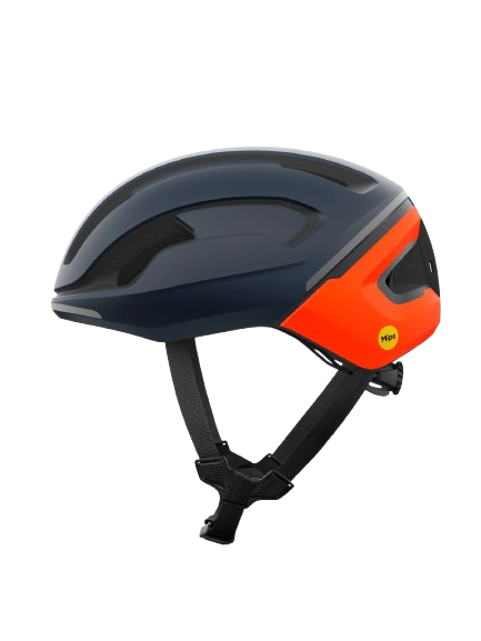 Fahrradhelm POC Omne Beacon MIPS Apatite Navy Matt/Fluorescent Orange Matt - 2025