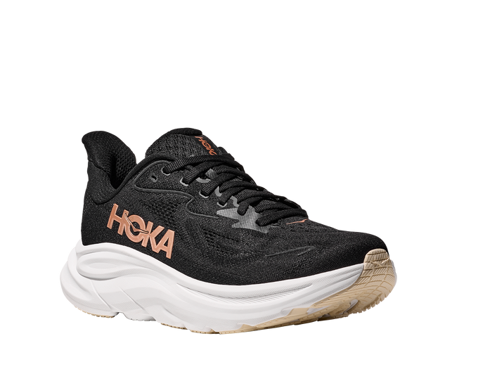 Damen Schuhe Hoka Clifton 10 Black/Rose Gold