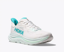Damen Schuhe Hoka Clifton 10 White/Cielo Blue