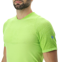 Laufshirt UYN Man Running Exceleration OW Shirt SH_SL Lime/Sulphur Spring