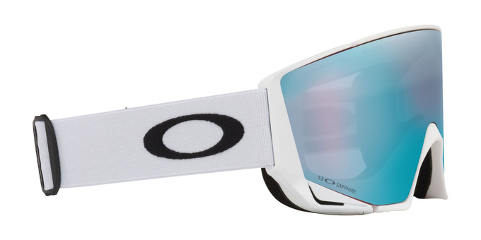 Brille Oakley Flow Scape M Matte White/Prizm Snow Sapphire Iridium + Additional lens Prizm Snow Iced Iridium - 2025/26