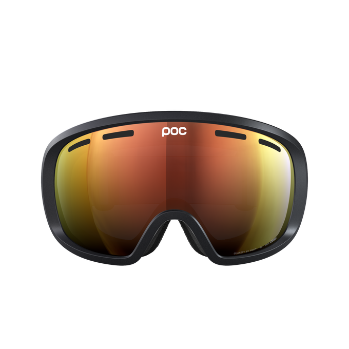 Goggles POC Fovea Uranium Black/Partly Sunny Orange - 2025/26