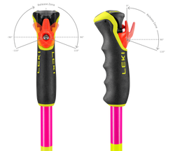 Skistöcke LEKI Spitfire Vario 3D Pink - 2025/26