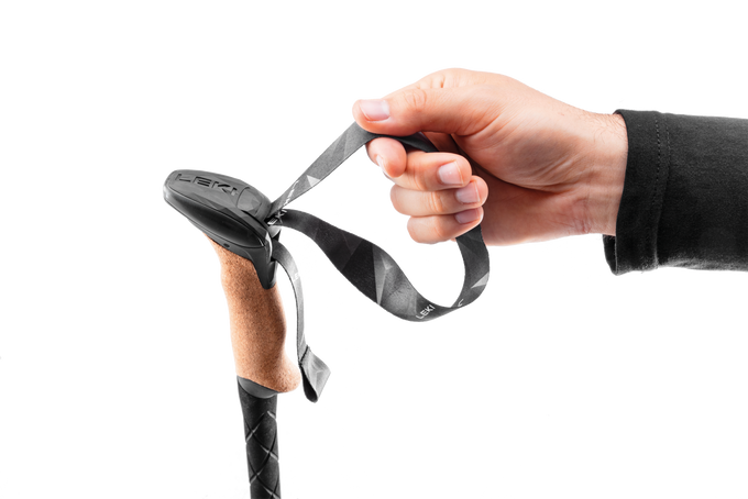 Trekking Poles LEKI Black Series Carbon