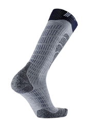 Ski socks Sidas Ski Merino Grey/Orange