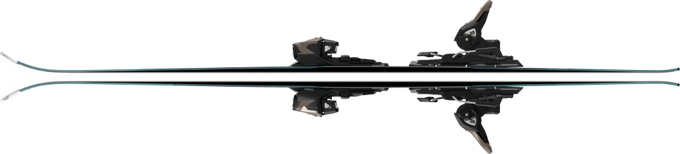 Skis Atomic Cloud Q8 + M 10 GW Black/Sand - 2025/26