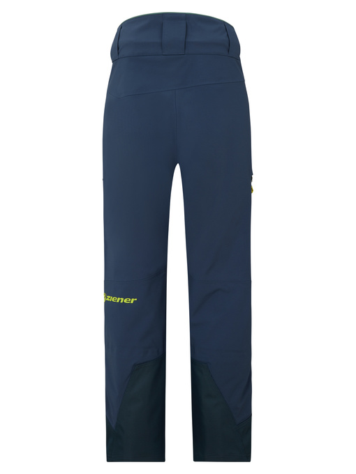 Skihose Ziener Tewes Full-Zip Man Dark Navy Lime - 2025/26