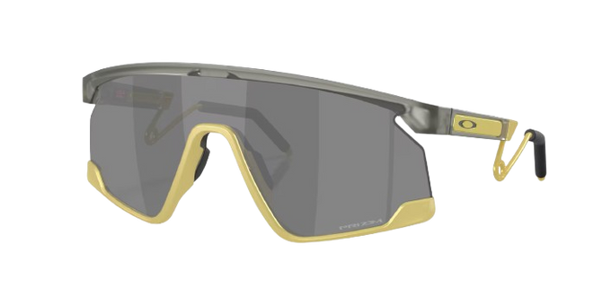 Sunglasses Oakley BXTR Metal Alloy Matte Grey Ink/Vintage Gold/Prizm Black Lenses