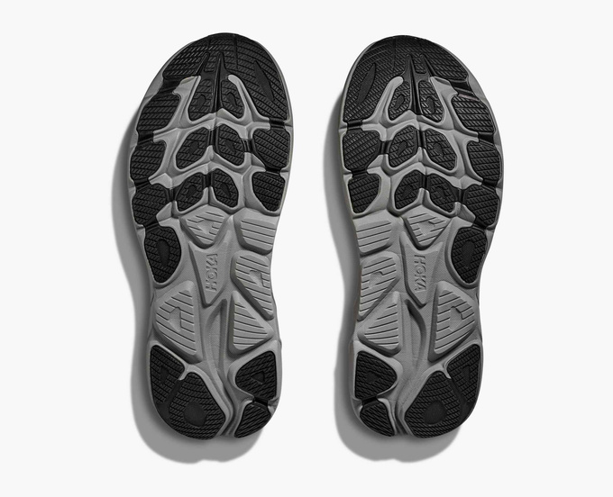 Men shoes Hoka Clifton 10 Black/Galactic Grey