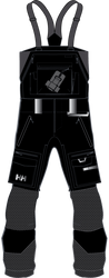 Ski pants Helly Hansen Mule Coach BIB R Black - 2025/26