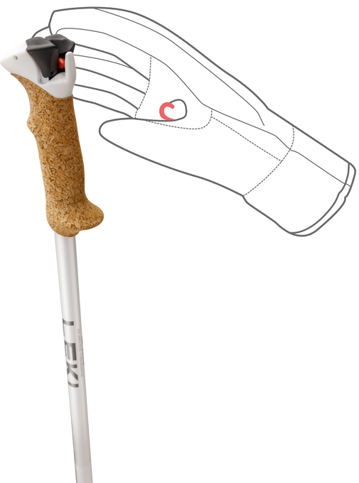 Skistöcke LEKI Stella S White - 2025/26