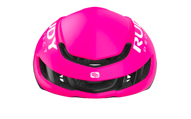 Bike Helmet Rudy Project NYTRON Pink Fluo/Black Matte - 2025