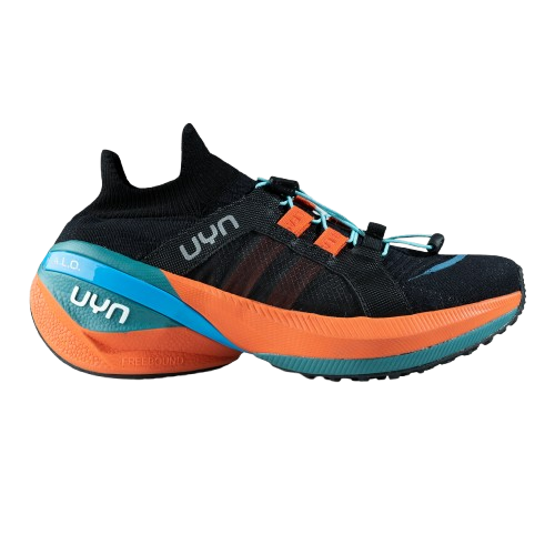 Shoes UYN Man Neuron Shoes Orange Sole Black
