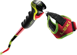 Poles LEKI WCR SG/DH 3D Red - 2025/26