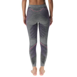 Thermal underwear UYN Woman Ambityon UW Pant Long Melange Black Melange/Purple/Raspberry - 2024/25