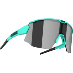 Sunglasses BLIZ Breeze Turquoise/Smoke with silver mirror