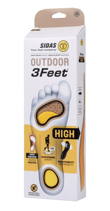 Einlagen Sidas 3Feet Outdoor High