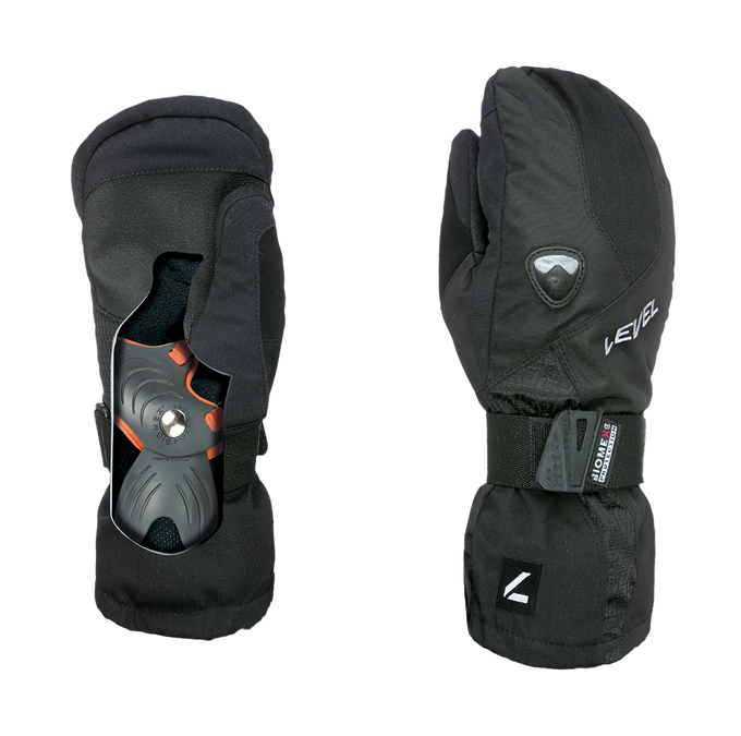 Gloves Level Fly Jr Mitt Black - 2025/26